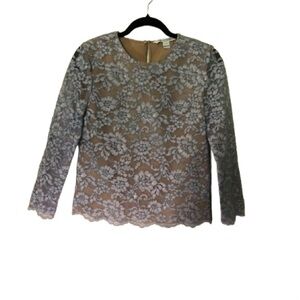 Elegant Lace Women's Top - lilac